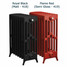 CI-RG-6-D-18-19 - Royal Georgian 6 Column Cast Iron Radiator H760mm x W1766mm CI-RG-6-D-18-19 - Royal Georgian 6 Column Cast Iron Radiator H760mm x W1766mm